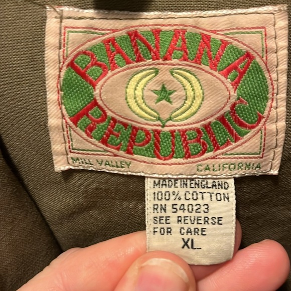 Vintage 80’s Banana Republic raincoat - Picture 3 of 7